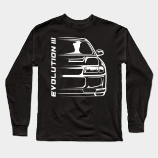 Lancer Evolution III Silhouette Long Sleeve T-Shirt